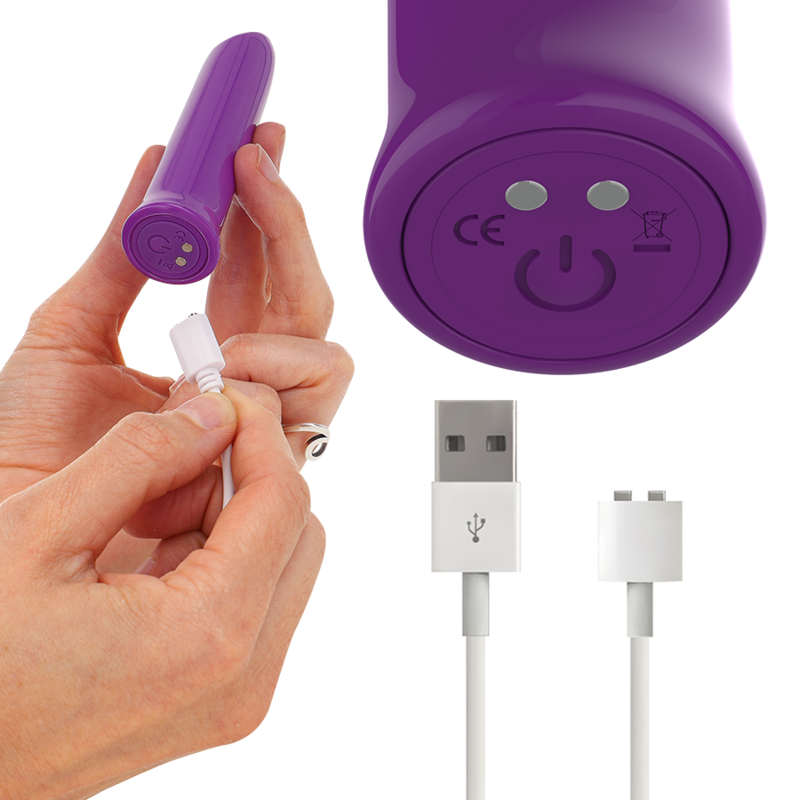 Intense Todrick Violet Bullet Stimolante - Mini massaggiatore - vista laterale