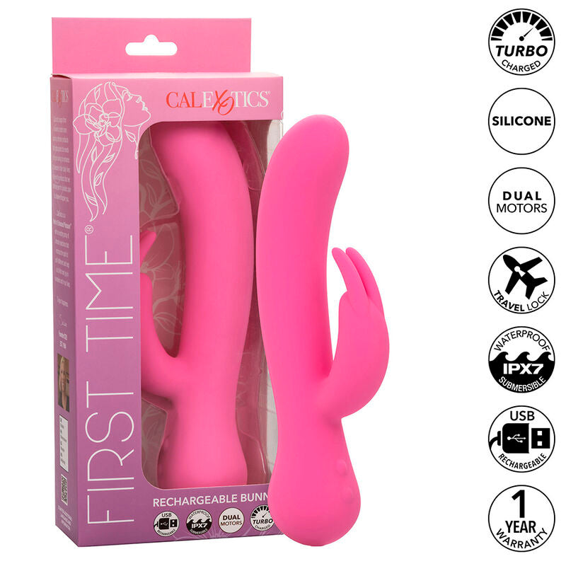 Calexotics First Time - Massaggiatore wand, colore rosa