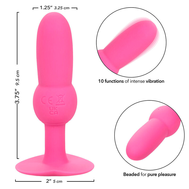 Calexotics First Time Plug Sonda Perline 10 - Accessorio intimo - vista frontale