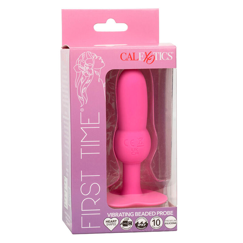Calexotics First Time Plug Sonda Perline 10 - Accessorio intimo - nella confezione