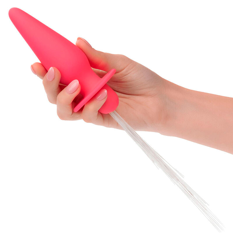 Calexotics Southern Lights Light UP Plug 10 - Accessorio intimo, colore rosa - in mano per le dimensioni
