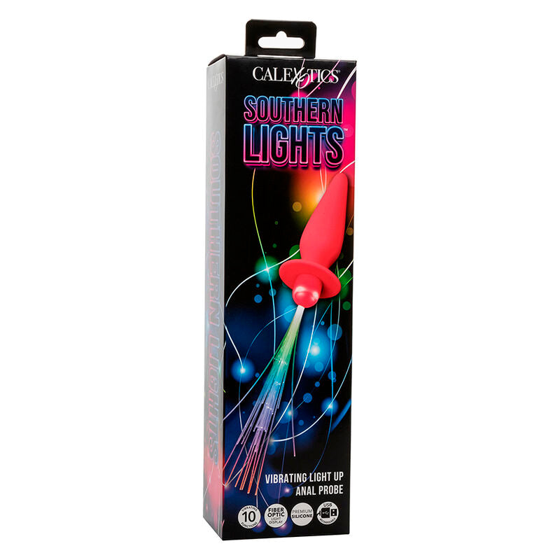 Calexotics Southern Lights Light UP Plug 10 - Accessorio intimo, colore rosa - vista laterale