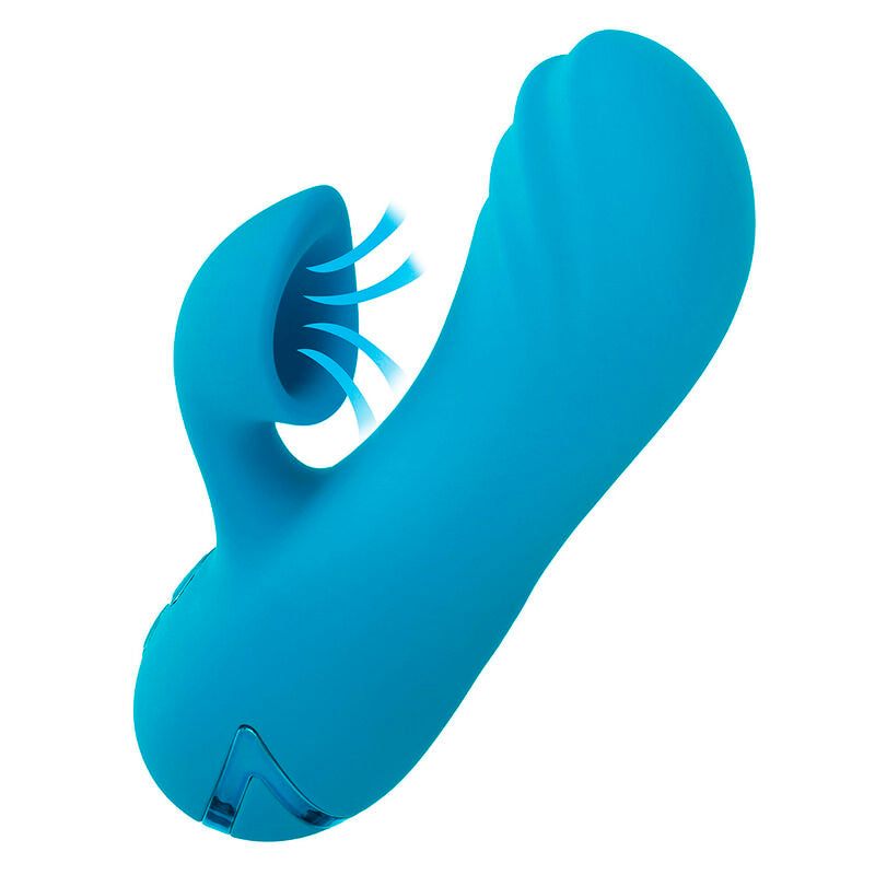 Calexotics Sunset Beach Seducer - Massaggiatore ad aria pulsata - in mano per le dimensioni