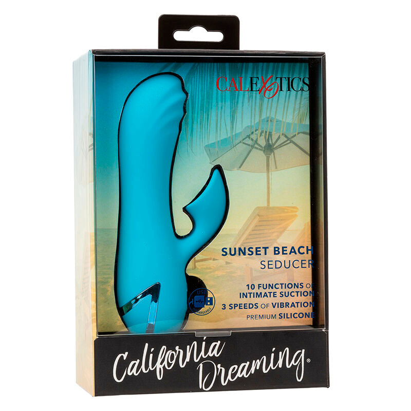 Calexotics Sunset Beach Seducer - Massaggiatore ad aria pulsata - nella confezione