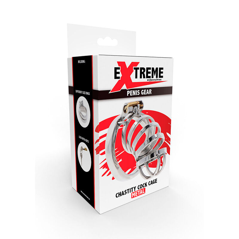 Hidden Desire Extreme Gabbia - Accessorio intimo, colore standard - in mano per le dimensioni