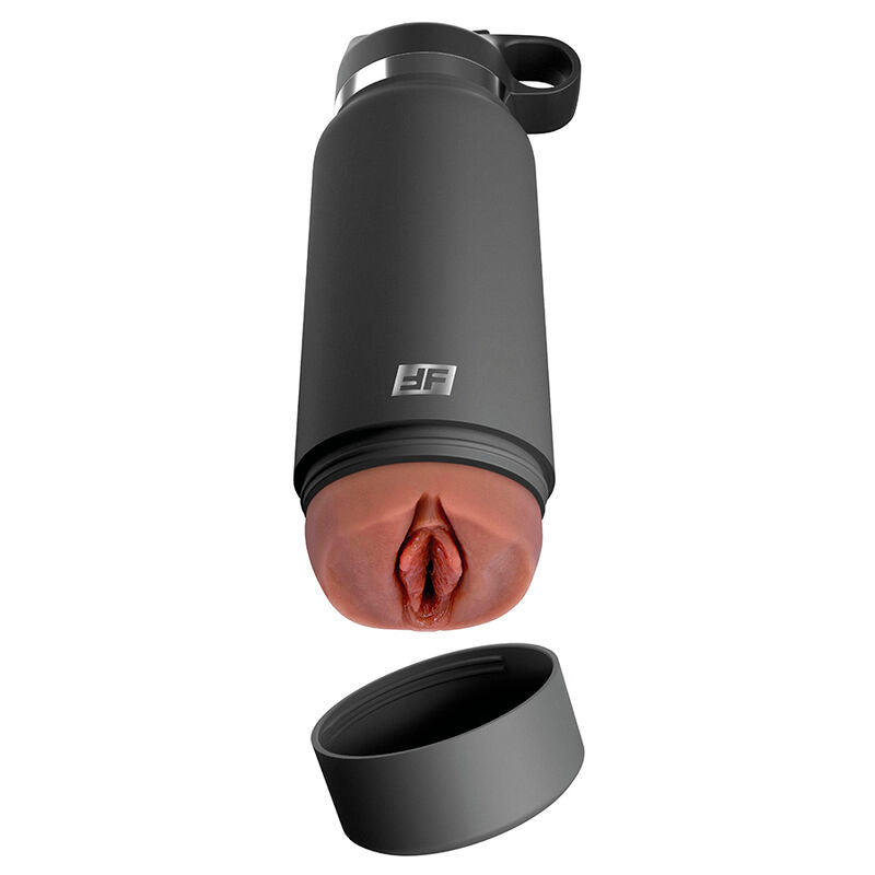 Pdx Plus Fuck Flask Discret Stroker Flesh - Dispositivo per uomo, colore marrone 2 - vista laterale