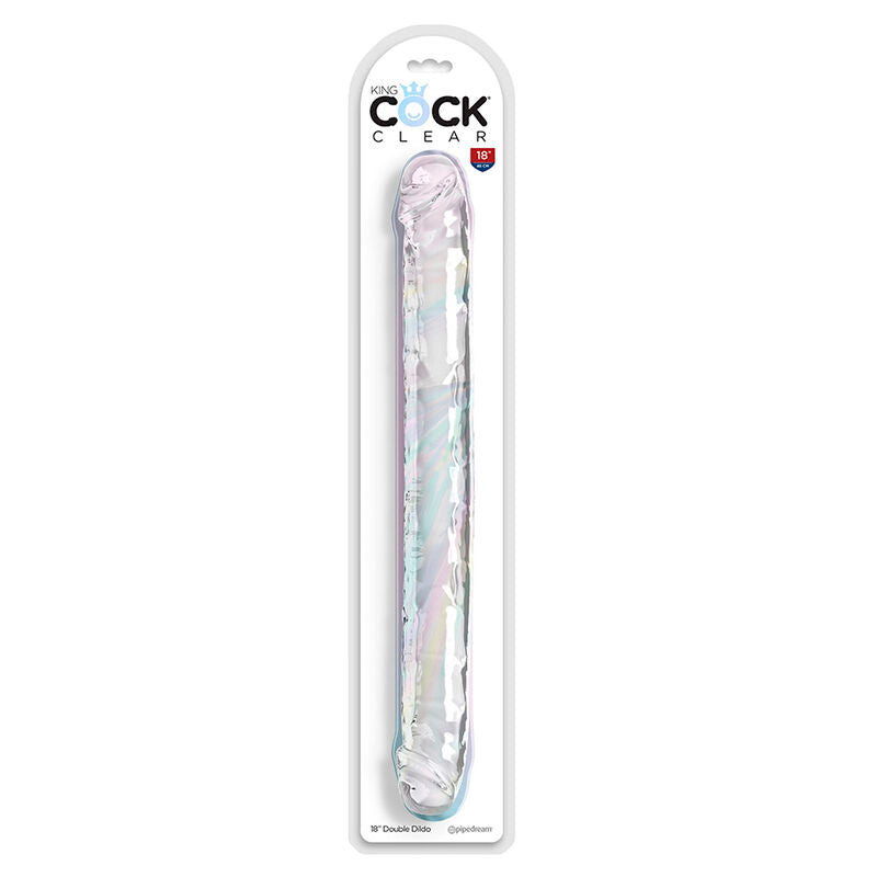 King Cock Double Trouble - Accessorio intimo - in mano per le dimensioni