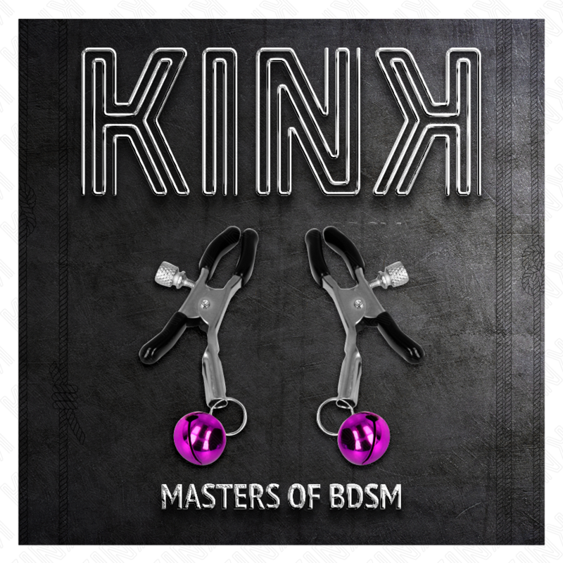 Kink Pinza - Accessorio intimo, colore capezza singola viola 6 - in mano per le dimensioni