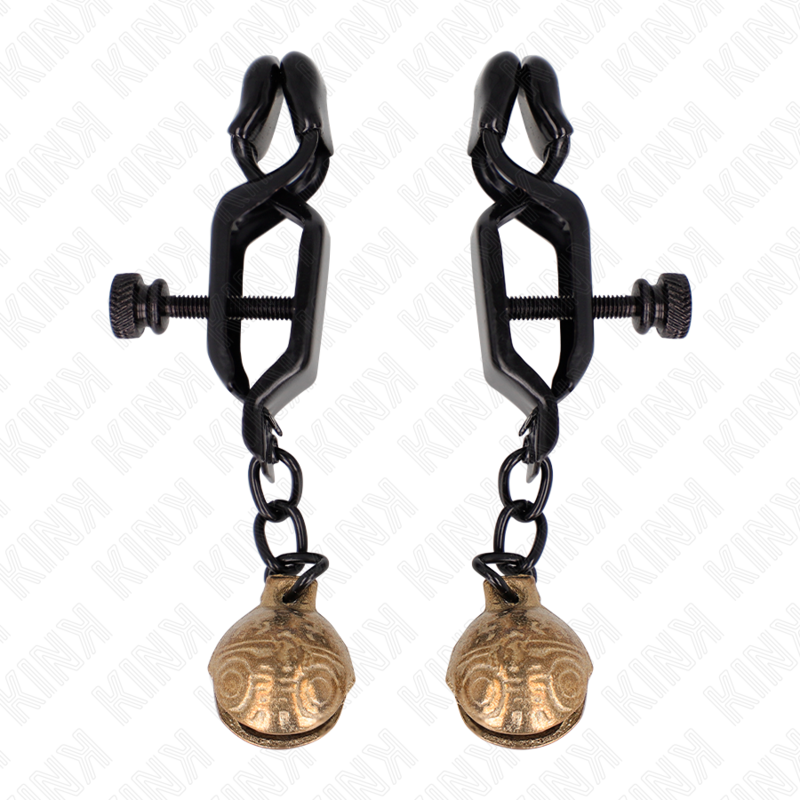 Kink Morsetti - Accessorio intimo, colore stile bell jaw nero 7 cm