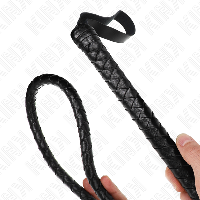 Kink Frusta Serpente Lunga - Accessorio intimo, colore nera - nella confezione