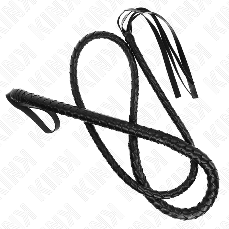 Kink Frusta Serpente Lunga - Accessorio intimo, colore nera - dettaglio