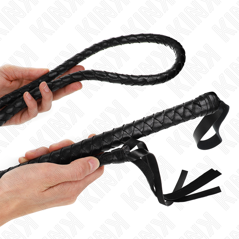 Kink Frusta Serpente Lunga - Accessorio intimo, colore nera