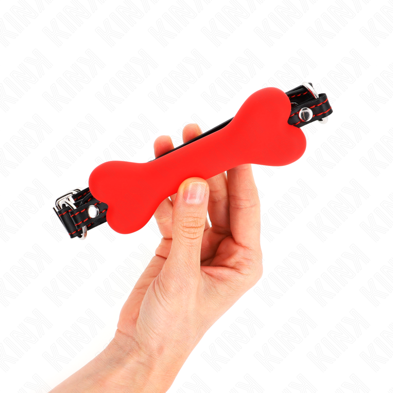 Kink Osso - Accessorio intimo, colore rosso - vista laterale