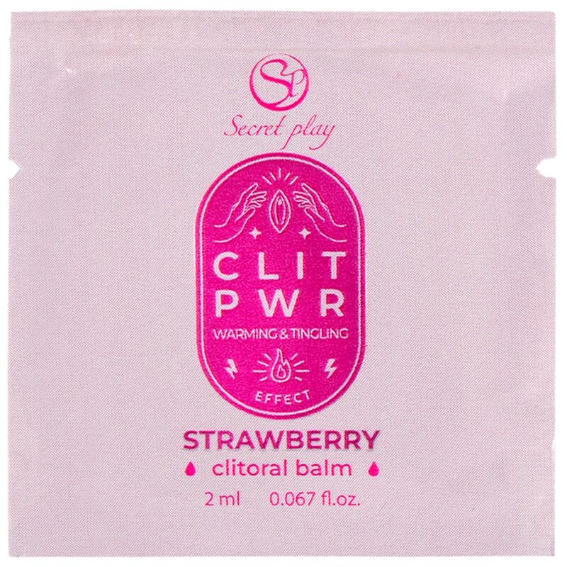 Secretplay Monodose Alla Fragola 2 ml - Lubrificante, kit da 3