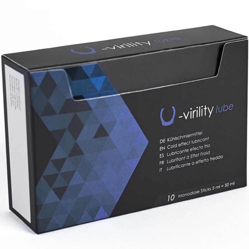 500 Cosmetics Virility Lube 5 ml - Lubrificante, kit da 3 - dettaglio