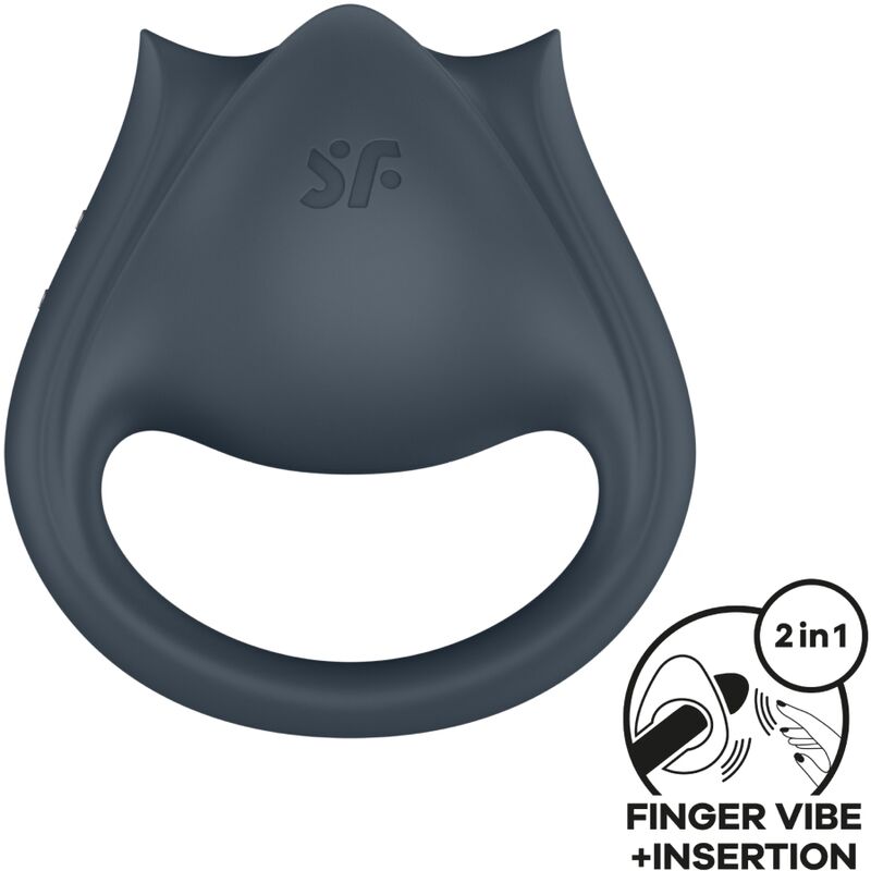Satisfyer Perfect Pair 2 – anello vibrante 2 in 1 per la coppia