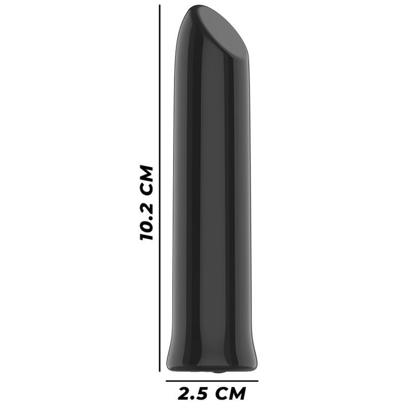 Intense Todrick - Mini massaggiatore, colore black - dettaglio