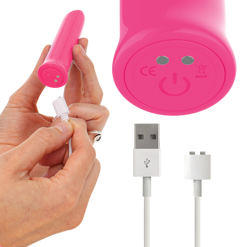 Intense Todrick - Mini massaggiatore, colore rosa - nella confezione