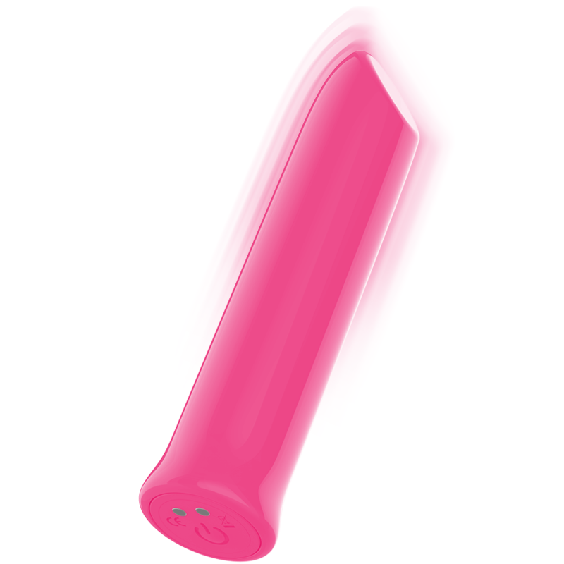 Intense Todrick - Mini massaggiatore, colore rosa - vista laterale