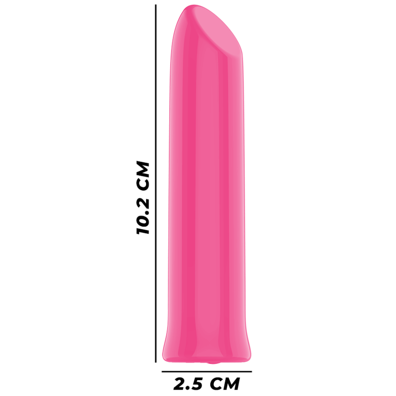 Intense Todrick - Mini massaggiatore, colore rosa - dettaglio