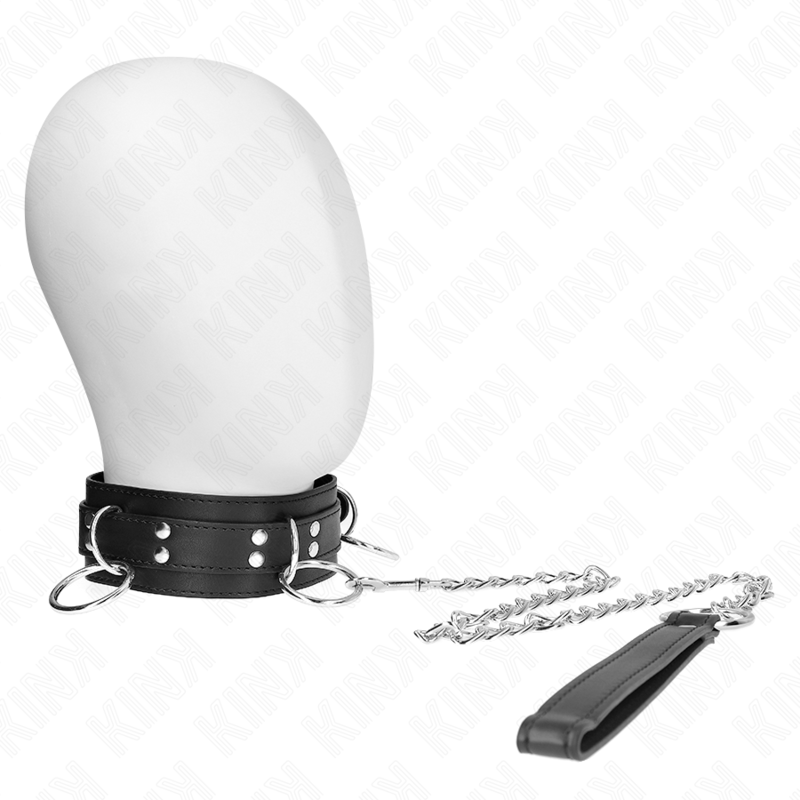 Kink Collana Schiavitù 3 Anelli - Accessorio intimo