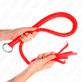 Kink Frusta Serpente - Accessorio intimo, colore rosso 65