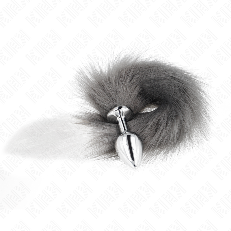 Kink Plug Misura - Accessorio intimo, colore 8 3 5 grigio bianco - dettaglio