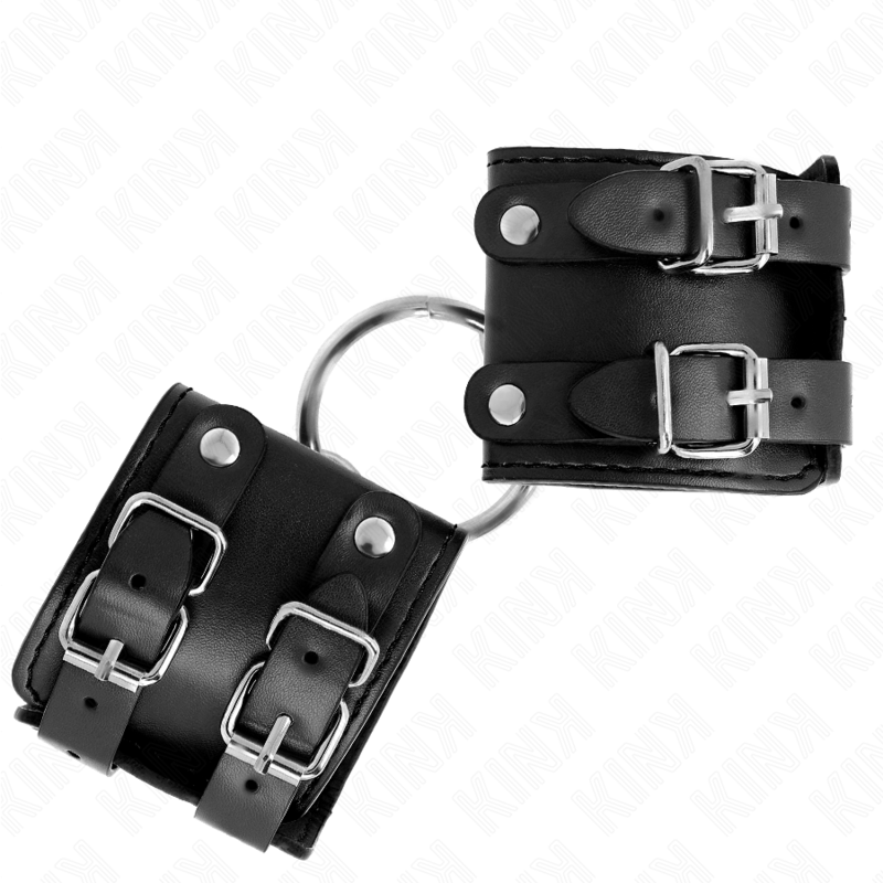 Kink Polso Fisso - Accessorio intimo, colore borchie nero 17 22 6 - dettaglio