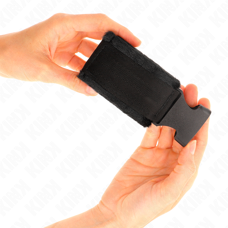 Kink Tenuta - Accessorio intimo, colore nylon hook loop rosso nero 1 regolabile 25 35 x 6 - nella confezione