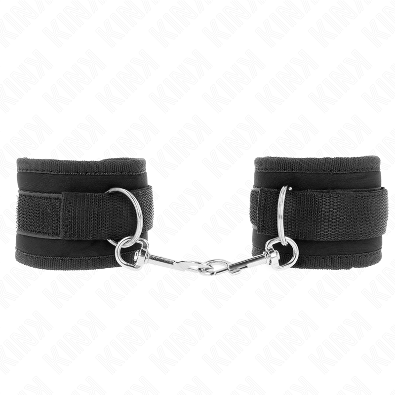 Kink Tenuta - Accessorio intimo, colore nylon hook loop nera 2 regolabile 18 35 x 6 - vista laterale