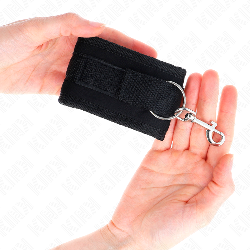 Kink Tenuta - Accessorio intimo, colore nylon hook loop nera 2 regolabile 18 35 x 6 - nella confezione
