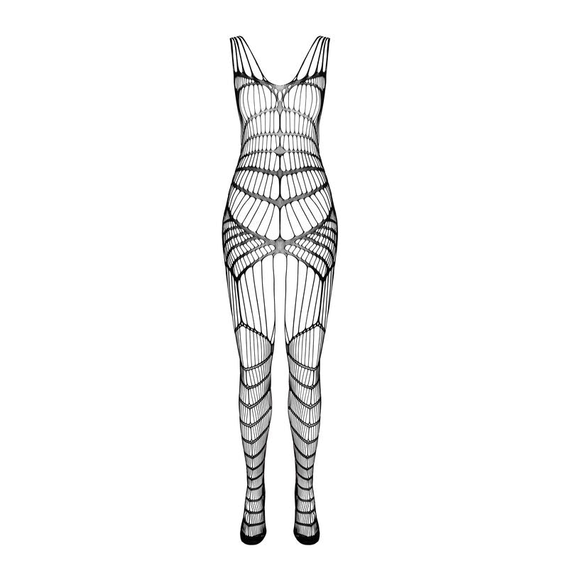 Passion BS 102 - Bodystocking, colore bianco - nella confezione