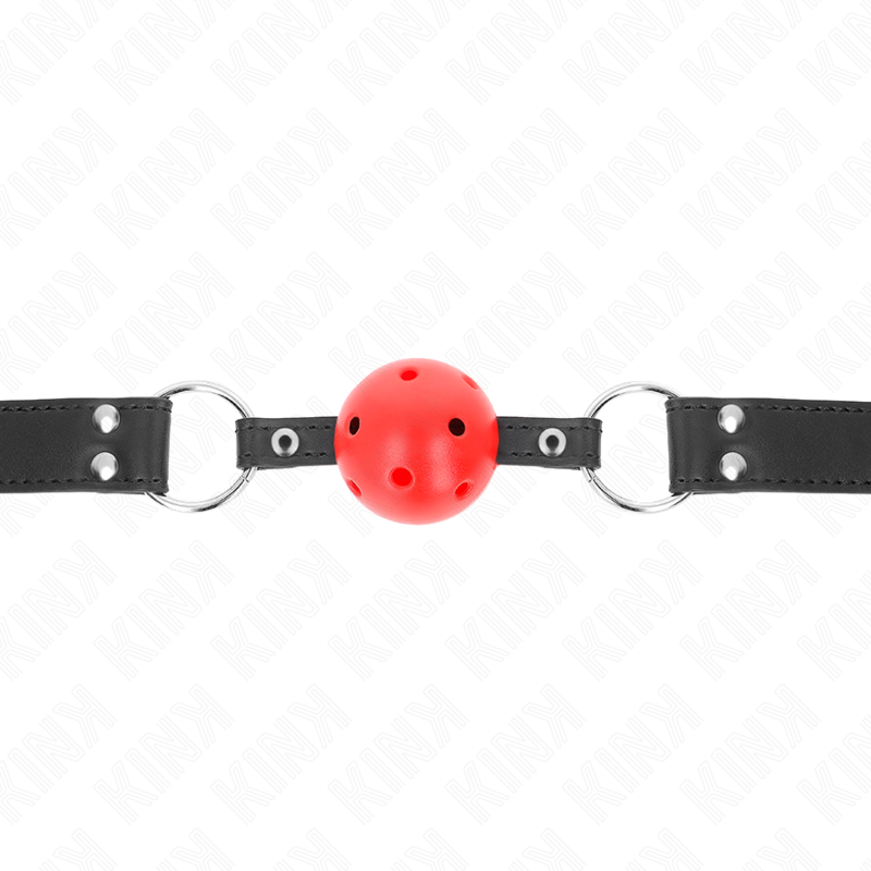 Kink Bavaglio Sfera Traspirante 4 CM - Accessorio intimo, colore standard - dettaglio