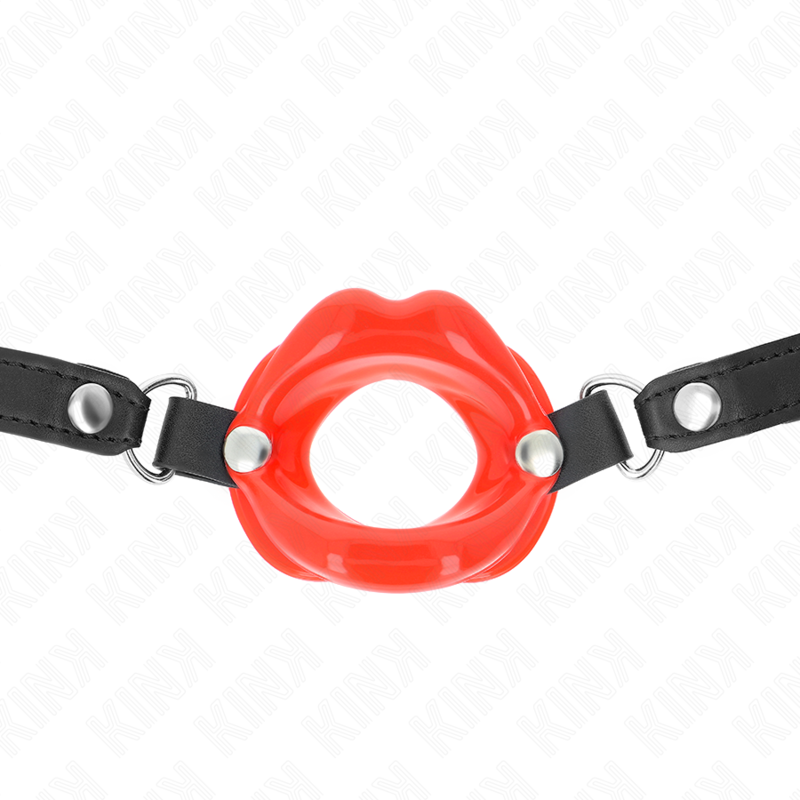 Kink Bavaglio Lip 8 CM - Accessorio intimo, colore rosso - dettaglio