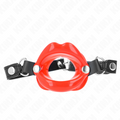 Kink Bavaglio Lip 8 CM - Accessorio intimo, colore rosso