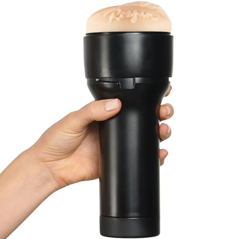 Kiiroo Senti Reagan Foxx Stroker Collezione Kiiroo Stars - Accessorio intimo - vista laterale