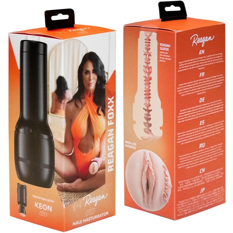 Kiiroo Senti Reagan Foxx Stroker Collezione Kiiroo Stars - Accessorio intimo - retro