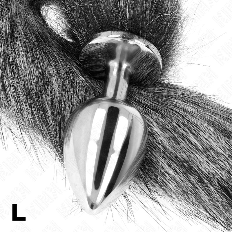 Kink Plug Misura - Accessorio intimo, colore 10 4 grigio - nella confezione