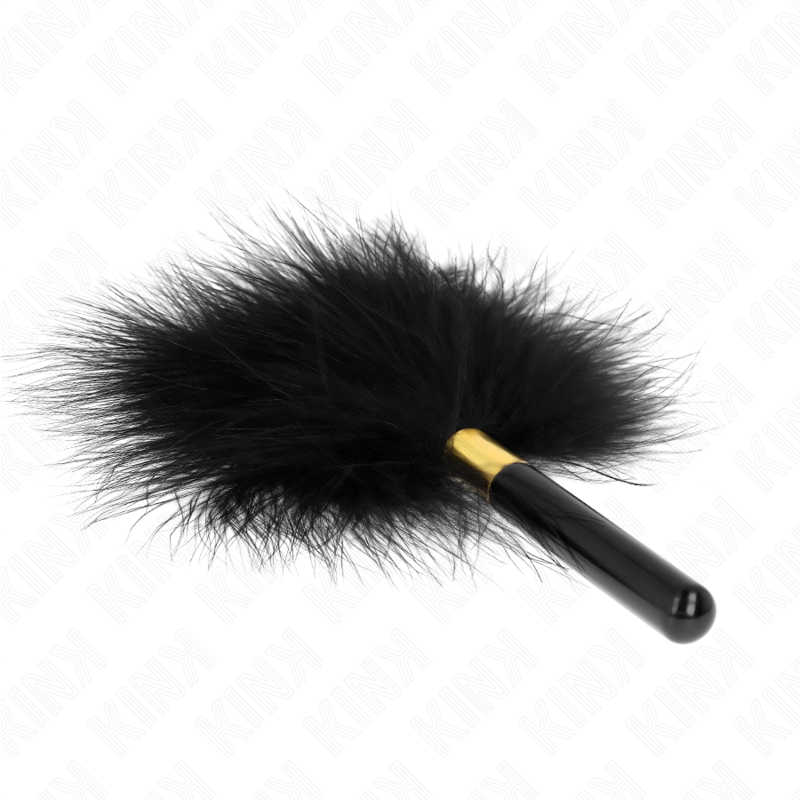 Kink Piume Tickle - Accessorio intimo, colore metallo oro nero 18 - dettaglio