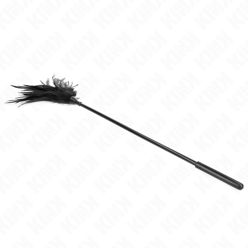 Kink Piume Multiple Nere Tickle 45 CM - Accessorio intimo - dettaglio