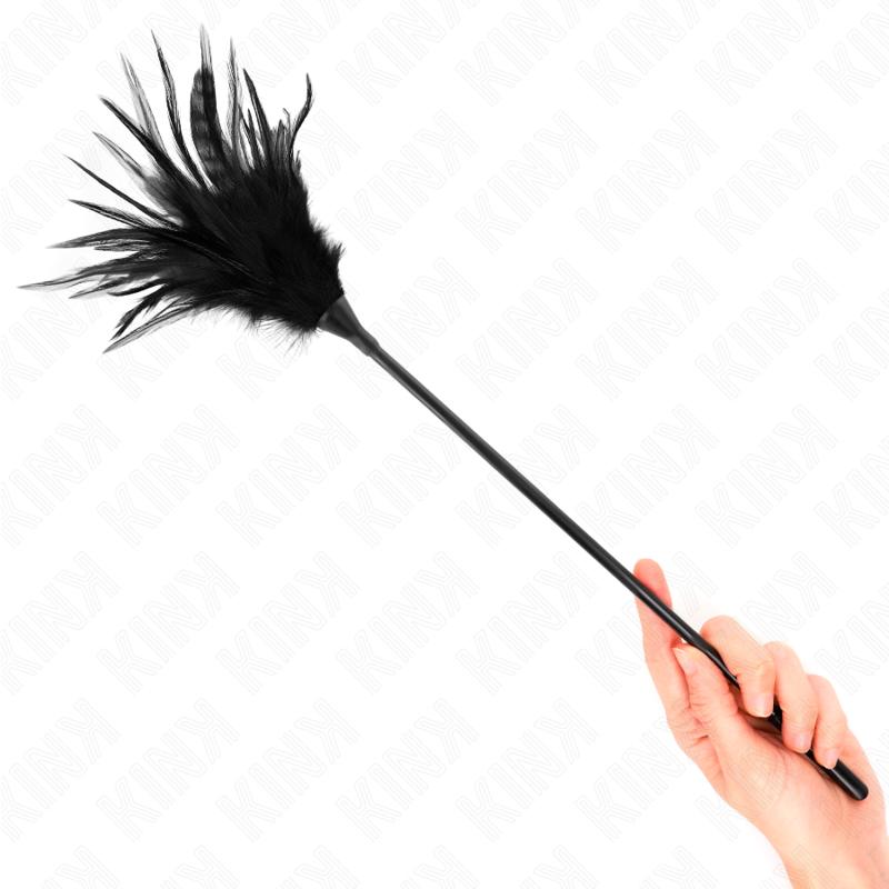 Kink Piume Multiple Nere Tickle 45 CM - Accessorio intimo