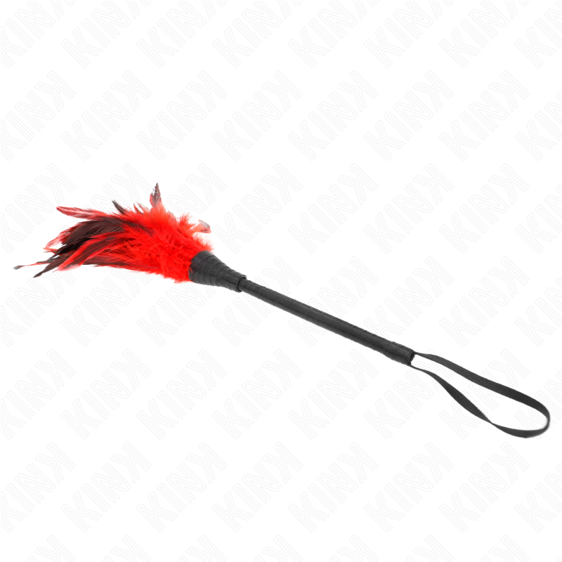 Kink Piume - Accessorio intimo, colore pollo sollegato corno rosso 36 - dettaglio