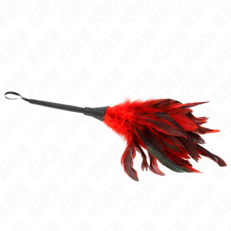 Kink Piume - Accessorio intimo, colore pollo sollegato corno rosso 36 - nella confezione