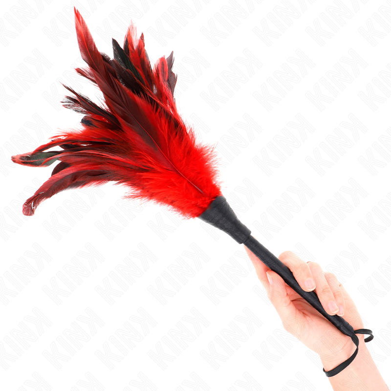 Kink Piume - Accessorio intimo, colore pollo sollegato corno rosso 36