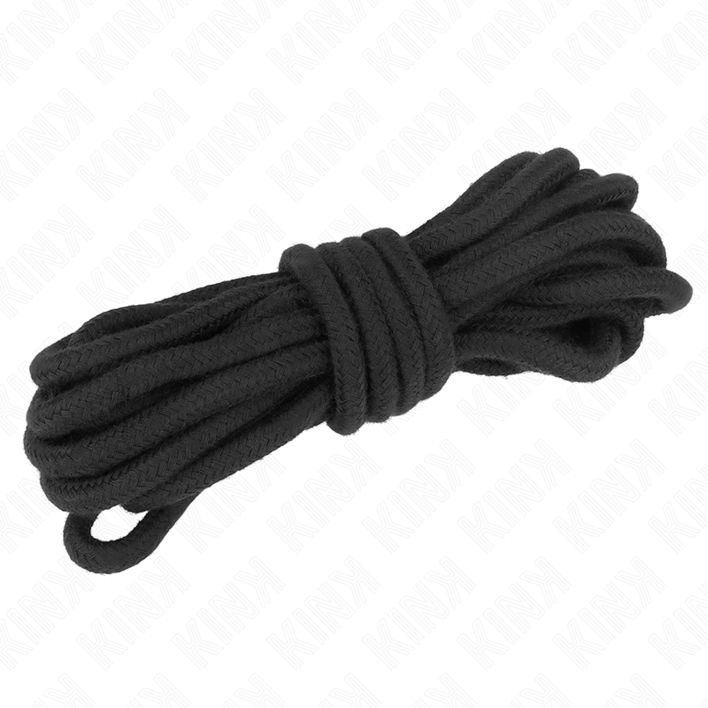 Kink Corda - Accessorio intimo, colore cotone 10 nera - vista laterale
