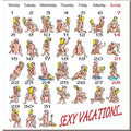 Diablo Picante Magnete Claendario Kamasutra - Accessorio intimo