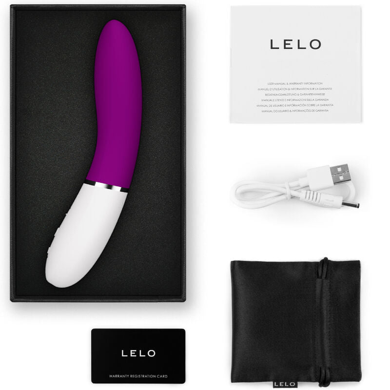 LELO Liv 3 - Massaggiatore curvo, colore rosa - dettaglio