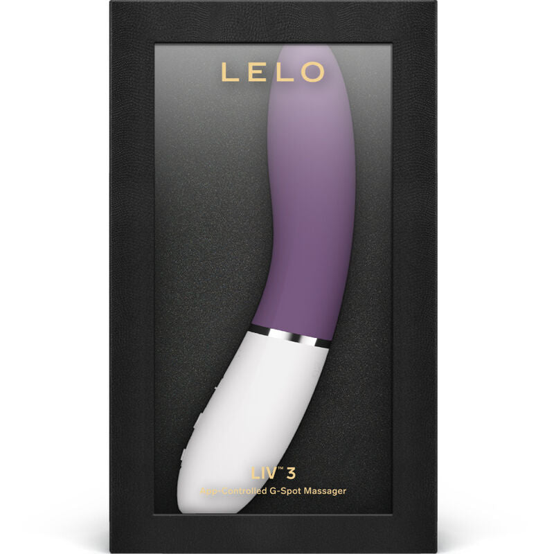 LELO Liv 3 - Massaggiatore curvo, colore viola - dettaglio