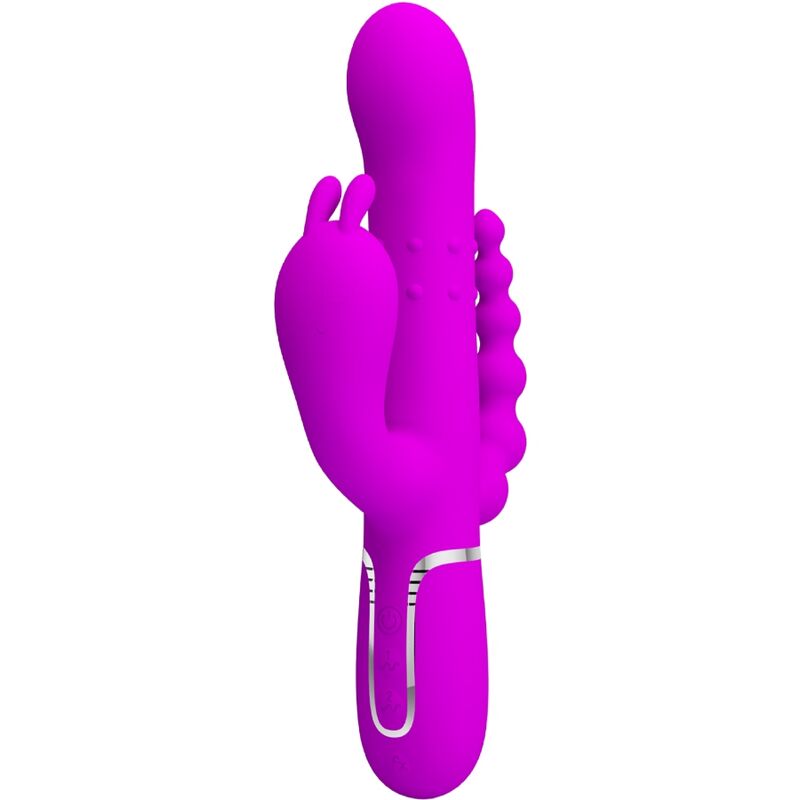 Pretty Love Cammy - Massaggiatore doppio, colore rosa
