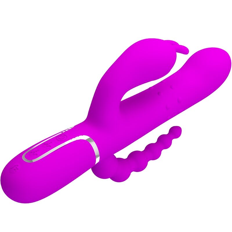 Pretty Love Cammy - Massaggiatore doppio, colore rosa - nella confezione